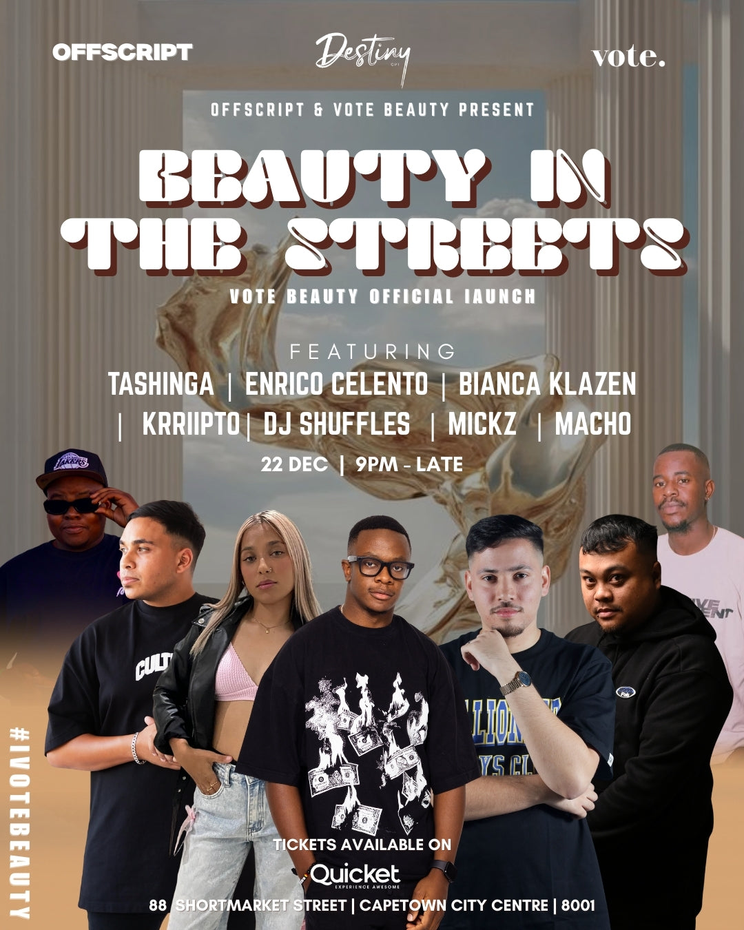 Beauty in the Streets: The VOTE Beauty Launch