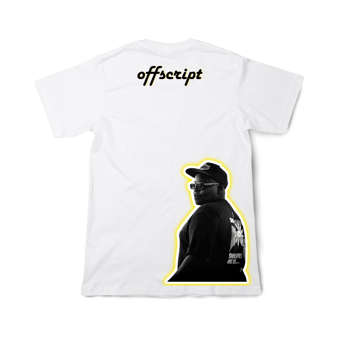 T-Shirt Kriipto Icon White