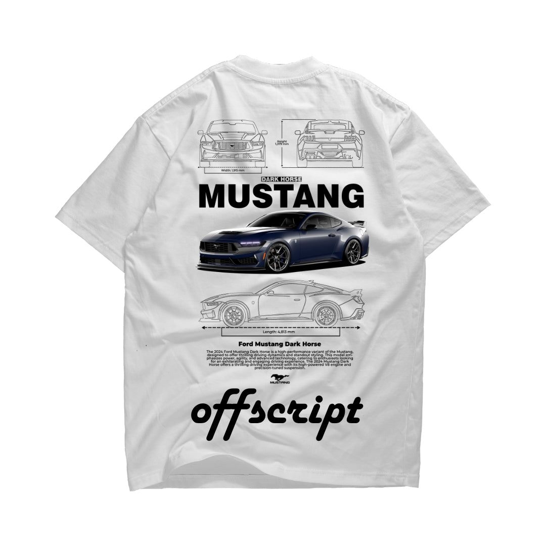 T-Shirt Driven Series:  Ford Mustang Dark Horse