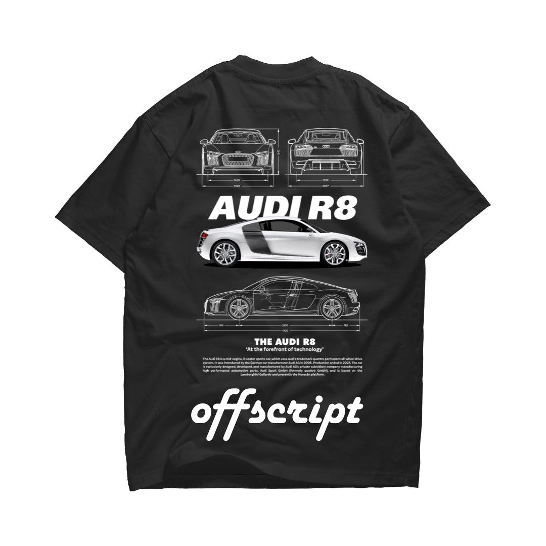 T-Shirt Driven Series:  Audi R8