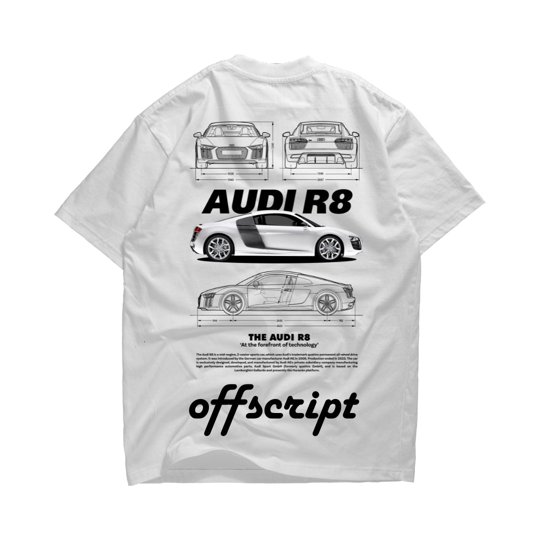 T-Shirt Driven Series:  Audi R8