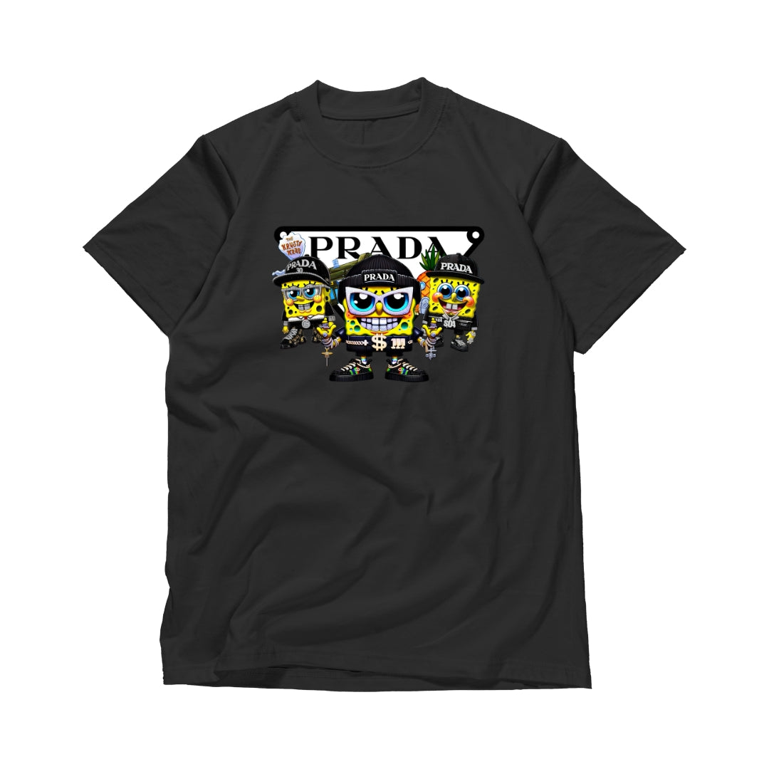 T-Shirt Highline Series: Prada‑Inspired SpongeBob Capsule