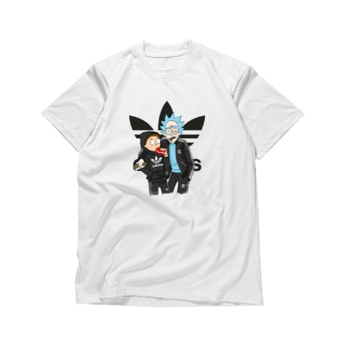 Adidas-Inspired Rick and Morty T-shirt