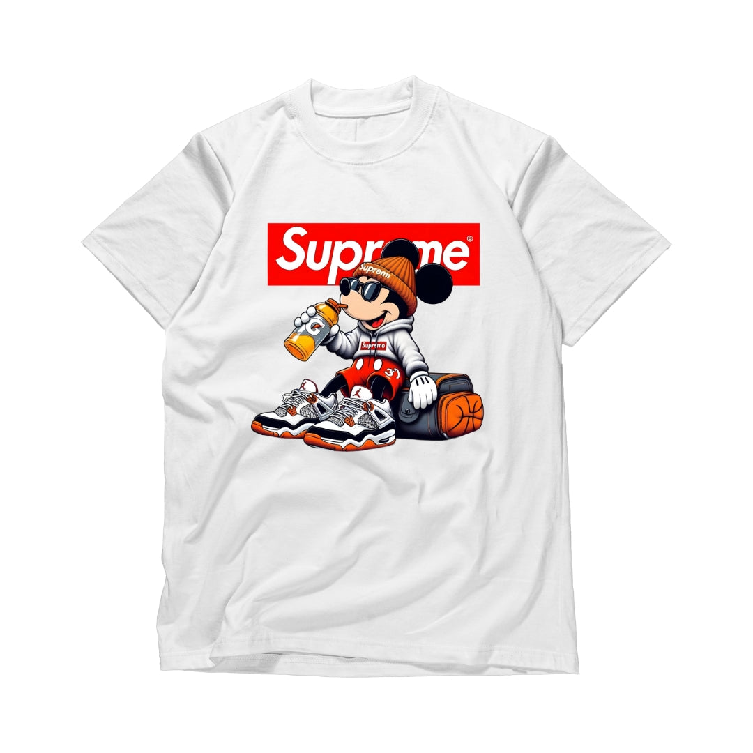 T-Shirt Highline Series: Supreme‑Inspired Mickey Mouse Capsul
