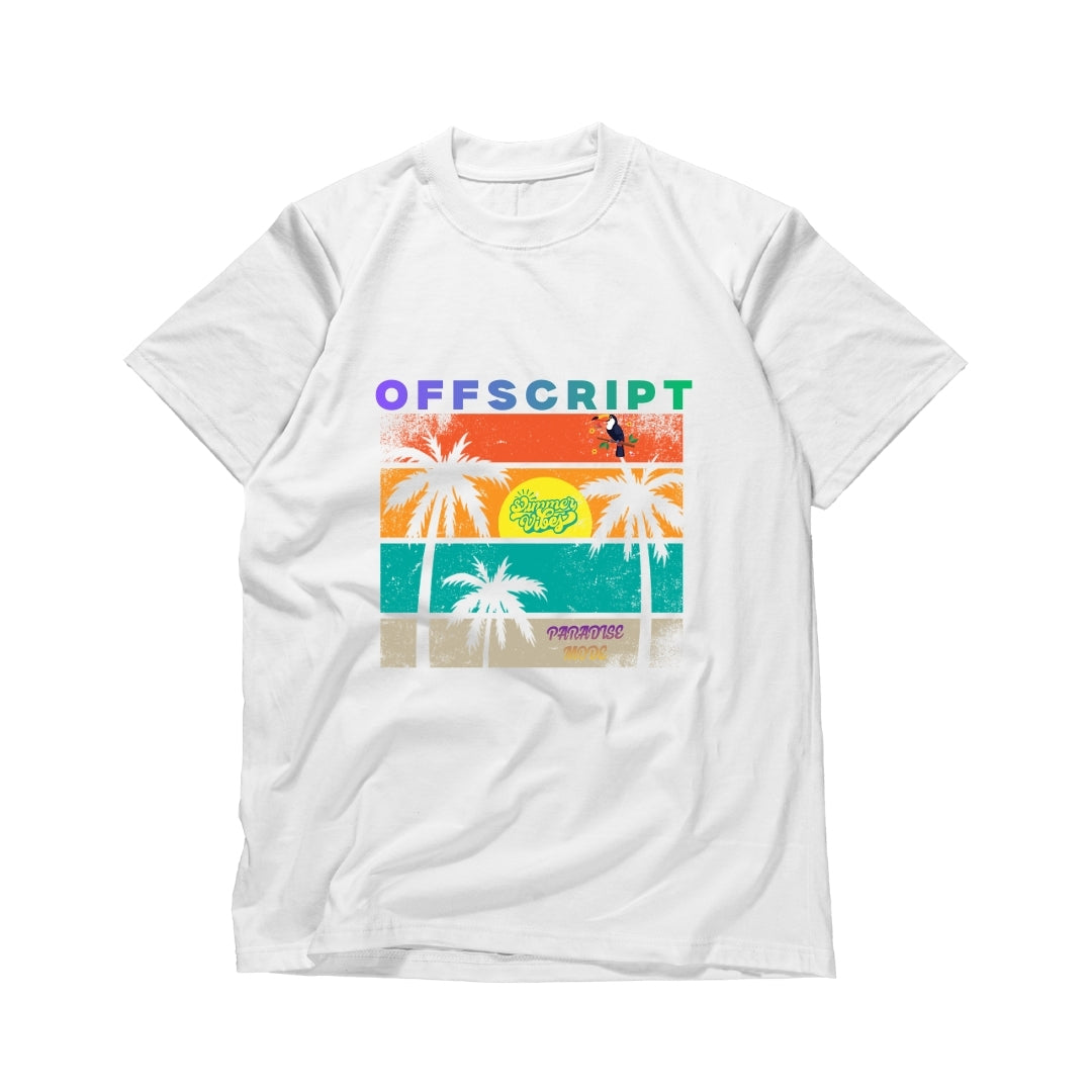 Offscript Palm Trees Graphic Tee