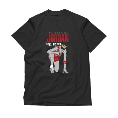 Michael Jordan Inspired “The King” Graphic T-shirt