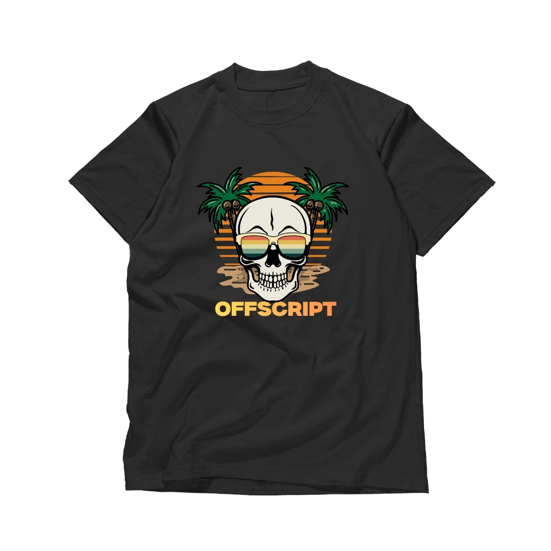 Offscript Summer Skull Vibes Tee