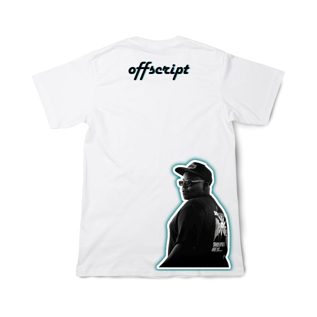 T-Shirt Kriipto Icon White