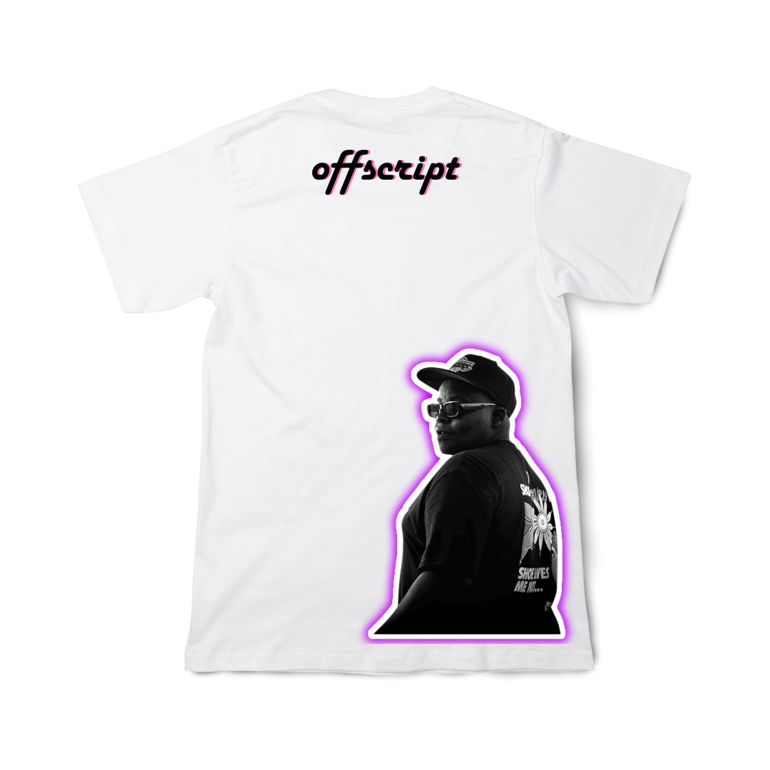 T-Shirt Kriipto Icon White