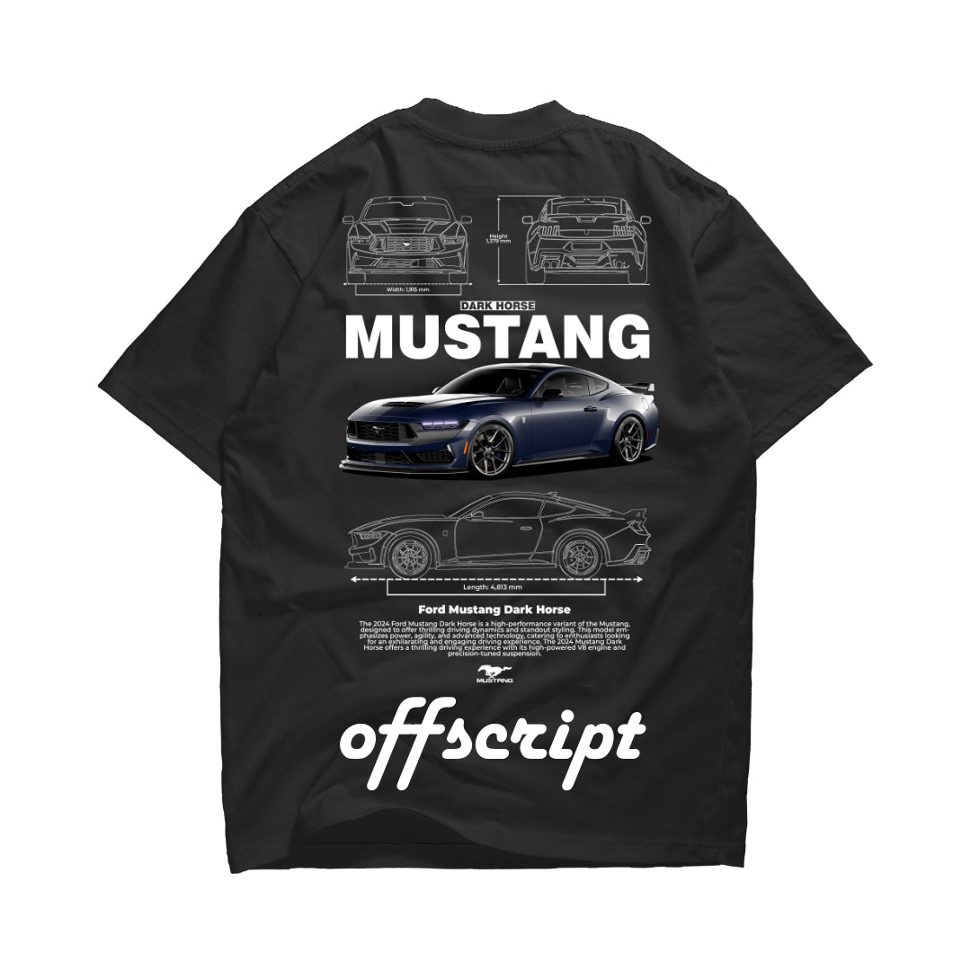 T-Shirt Driven Series:  Ford Mustang Dark Horse