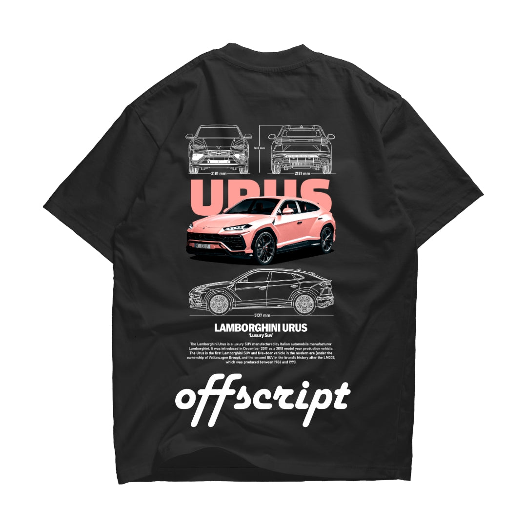 T-Shirt Driven Series: Peach Lambo Urus