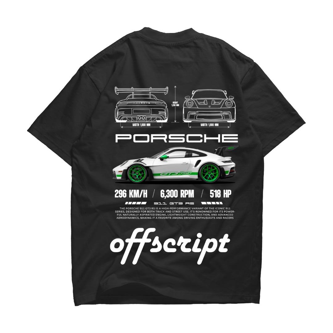 T-Shirt Driven Series: PORSCHE GT3RS