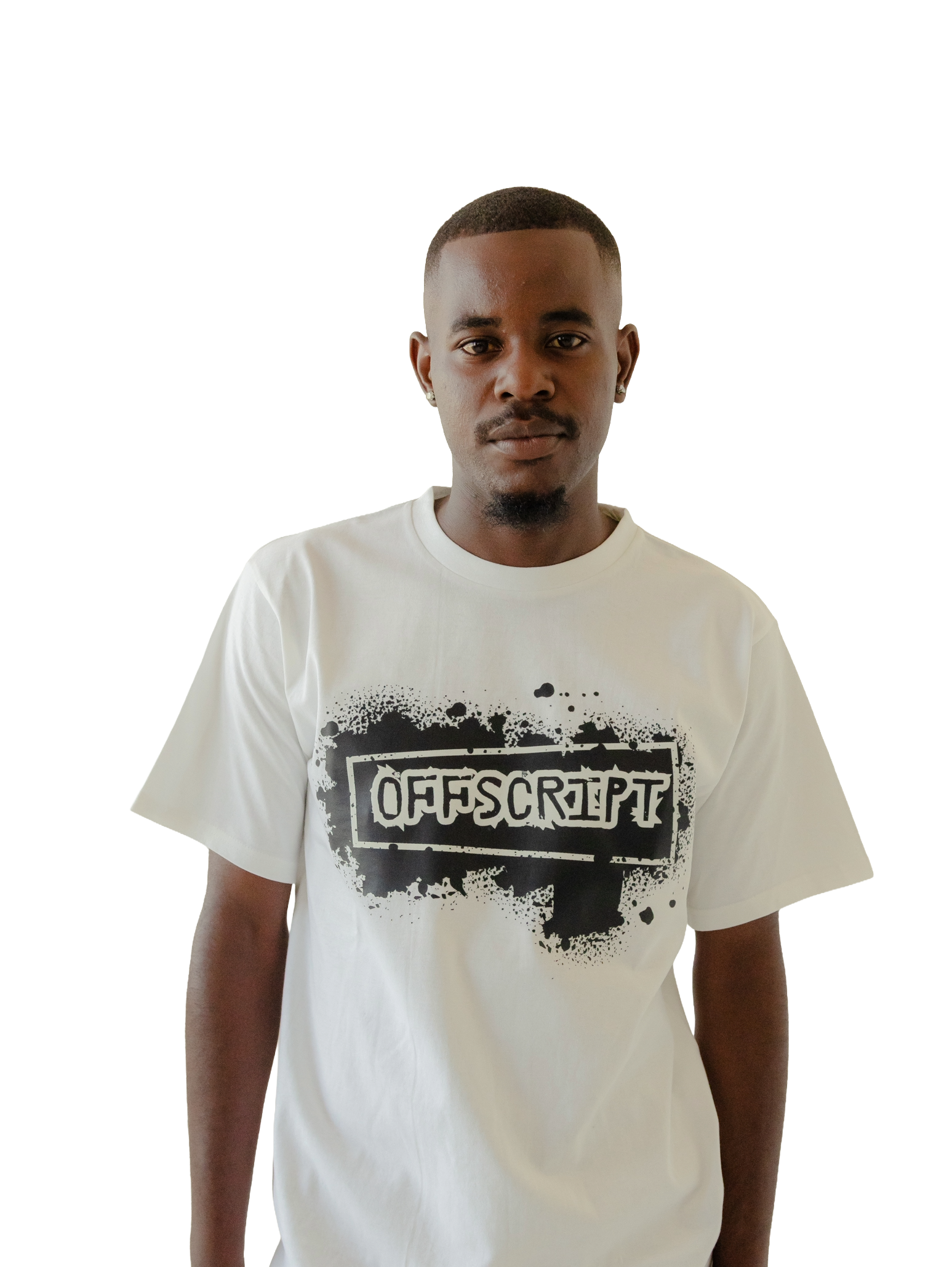 Offscript Graffiti Logo Graphic T-shirt