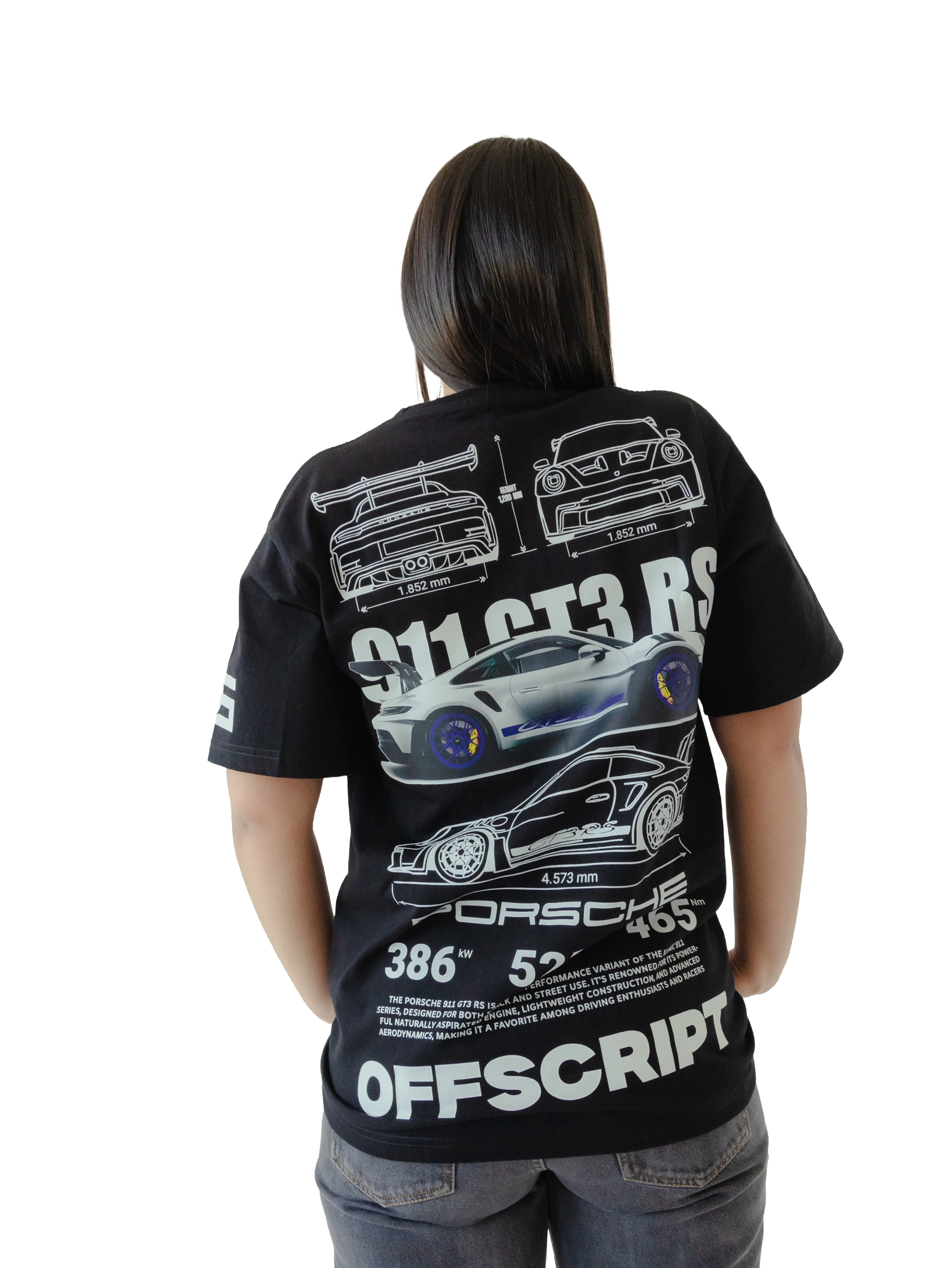 T-shirt Driven Series:  Porsche GT3 RS