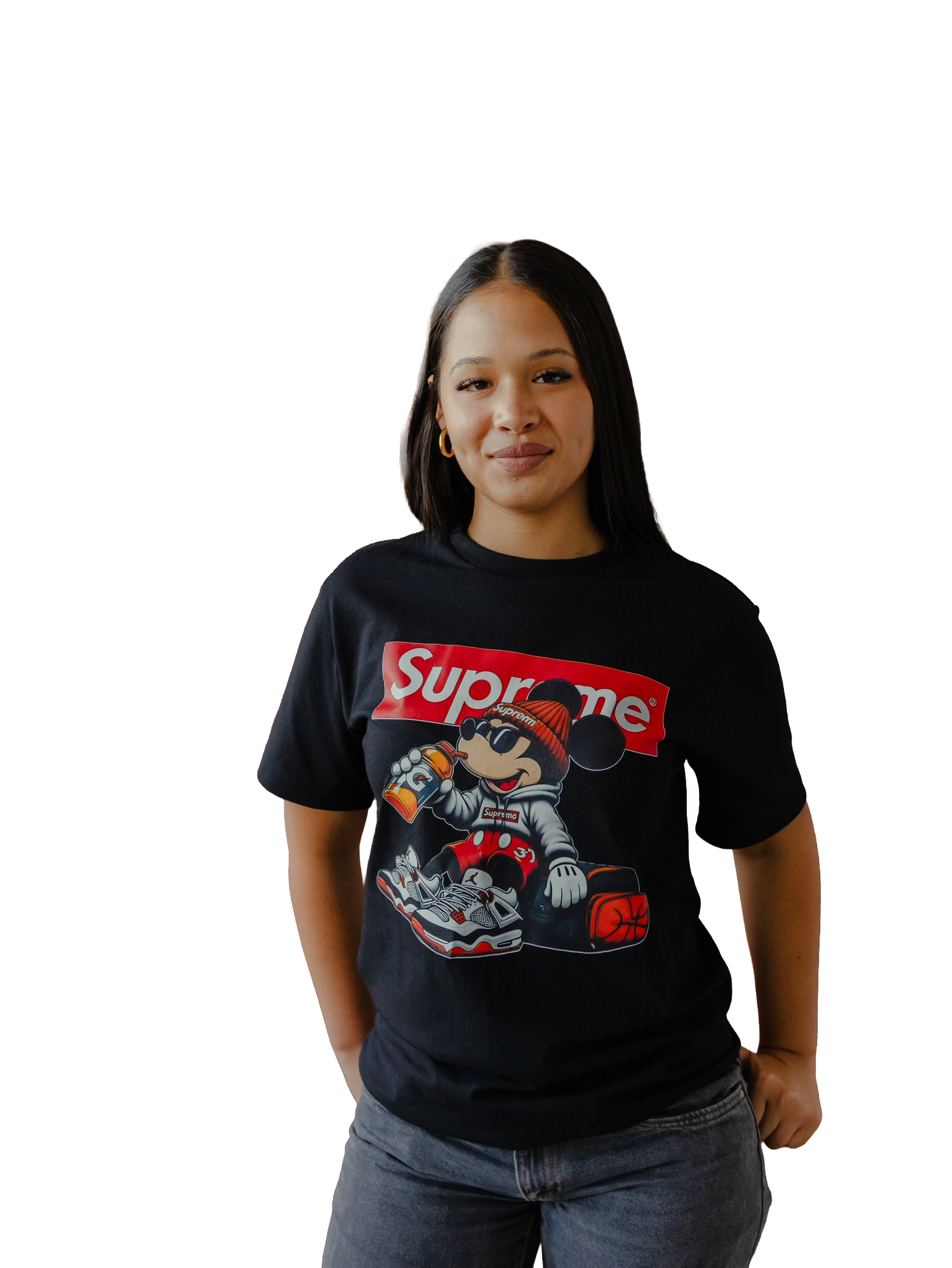 T-Shirt Highline Series: Supreme‑Inspired Mickey Mouse Capsul