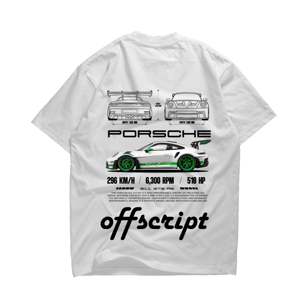 T-Shirt Driven Series: PORSCHE GT3RS