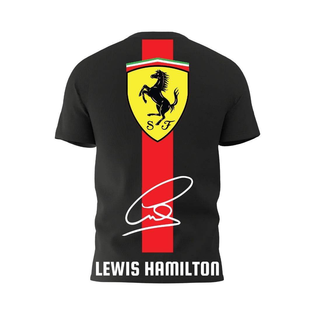 Lewis Hamilton Scuderia Ferrari Signature T-Shirt