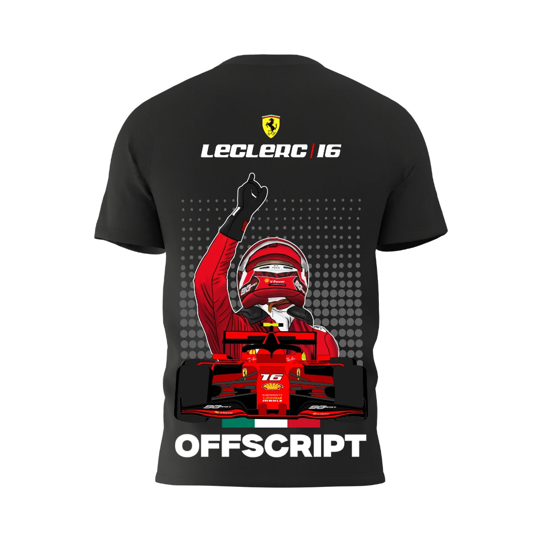 Charles Leclerc Porsche 16 Racing T-Shirt