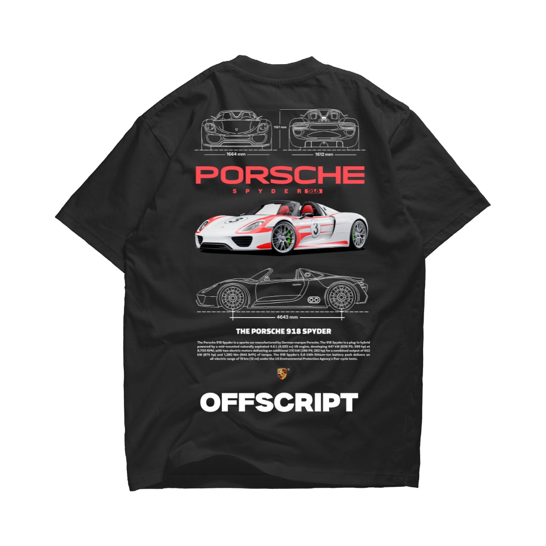 Offscript Series: Porsche 918 Spyder T-shirt