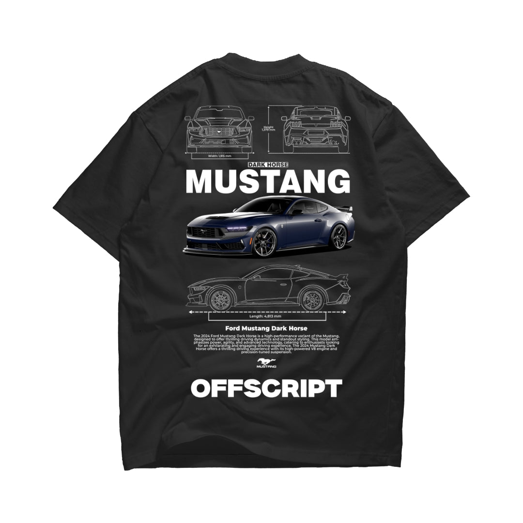 T-Shirt Driven Series:  Ford Mustang Dark Horse