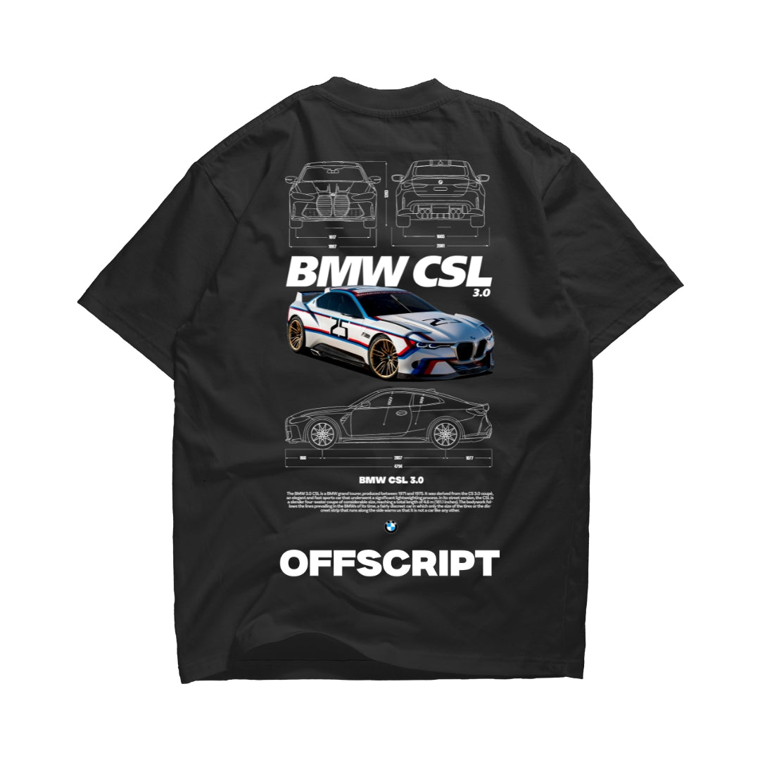 T-shirt Driven Series: BMW CSL Legacy