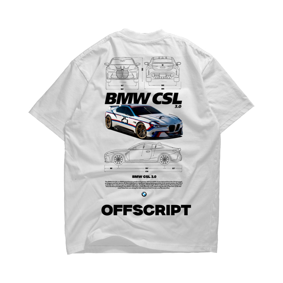 T-shirt Driven Series: BMW CSL Legacy